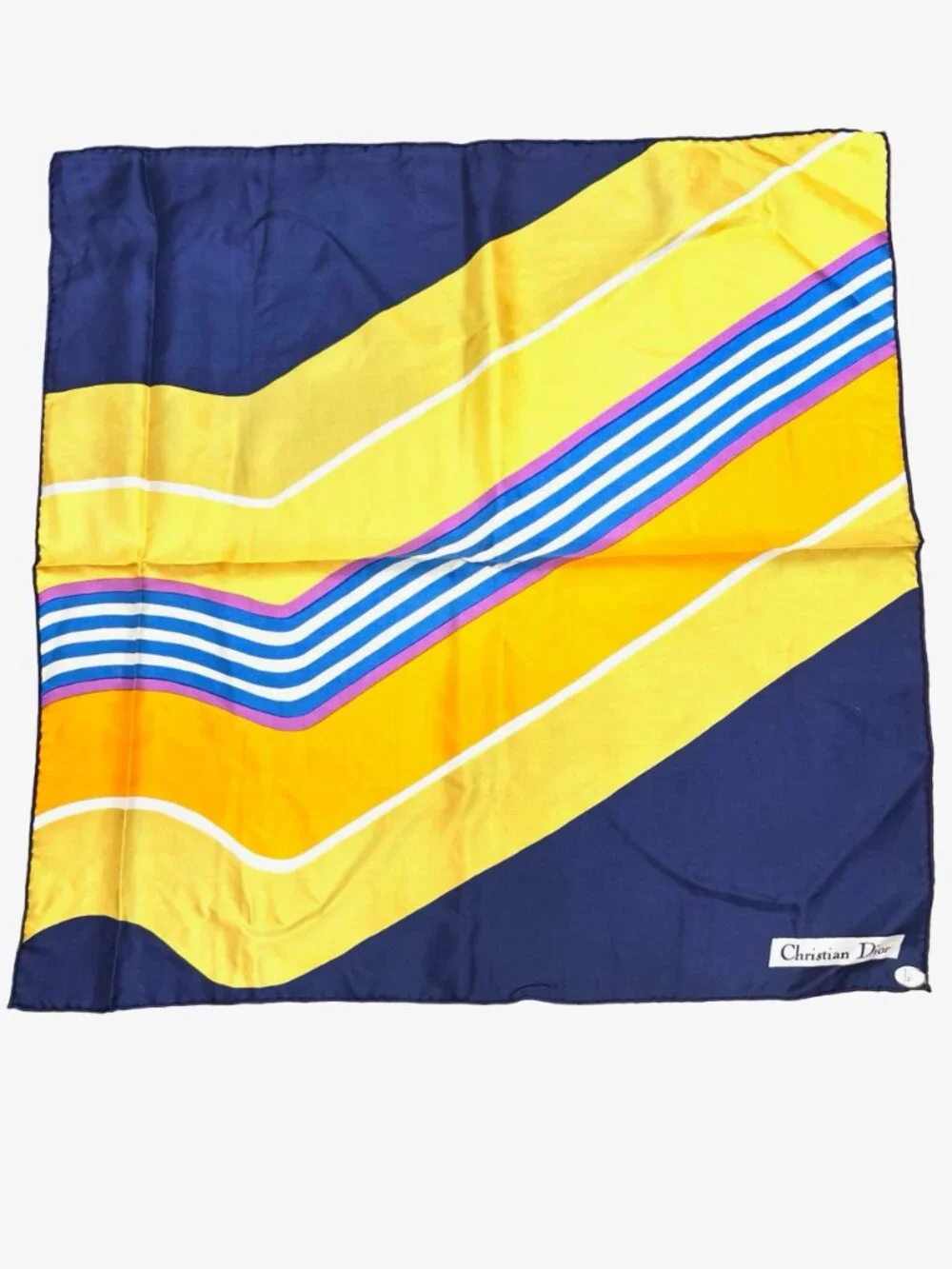 New-Christian Dior Neck-kerchief silk Satin 20